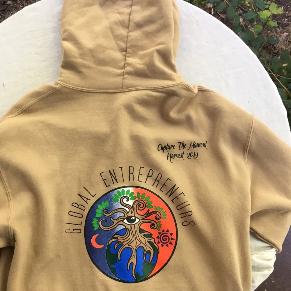 Graphic Pullover Hoodie NWOT - Picture 2 of 4